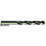 Metal drill bit DIN338 HSSE-Co5 Ø3,3mm 10pcs, Exact