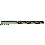 Metal drill bit DIN338 HSSE-Co5 Ø6,8x109mm 10pcs, Exact