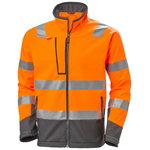 ALNA 2.0 SOFTSHELL JACKET CL3, orange/black M, Helly Hansen Workwear