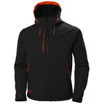 SOFTSHELL hooded Chelsea Evolution, black XL, Helly Hansen Workwear