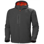 SOFTSHELL hooded Kensington, dark grey XL, Helly Hansen Workwear
