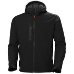 SOFTSHELL hooded Kensington, black 4XL, Helly Hansen Workwear