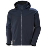Softshell jacket hooded Oxford, navy 2XL, Helly Hansen Workwear