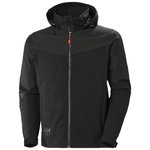 Softshell jaka Oxford, ar kapuci, melna, M, Helly Hansen Workwear