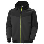 Winter jacket Oxford softshell, black/grey XS, Helly Hansen Workwear