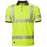 Polo Lifa Active, HI-VIS CL2, yellow L, Helly Hansen Workwear