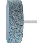 Mounted point PF ZY PU-Struc 100x30/8mm CU 16, Pferd