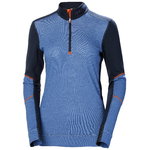 HH LIFA Merino Halfzip, women, blue L, Helly Hansen Workwear