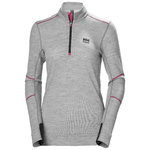 HH LIFA Merino Halfzip, women, grey 2XL, Helly Hansen Workwear