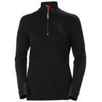 Lämpöpaitaifa Merino Half Zip, naisten, musta XS, Helly Hansen Workwear