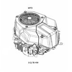 Engine 752Z9Q78HW.ZS.679cc CC XT2, MTD