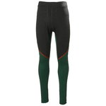 Termoveļa, bikses Lifa Merino, melnas/tumši zaļas, XS, Helly Hansen Workwear