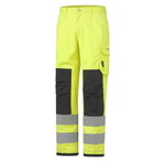 Bikses metinātājiem Aberdeen, Hi-Vis CL2, dzeltenas/pelēkas C44, Helly Hansen Workwear