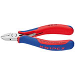 Electronics Diagonal Cutter 115mm D1.6mm, multi grips, Knipex