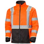 Hi-vis jaka Uc-me stretch, CL3, oranža/melna, L, Helly Hansen Workwear
