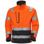 Hi-vis jaka Alna 2.0 stretch, CL3, oranža/melna, XL, Helly Hansen Workwear