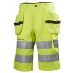 Hi-vis darba šorti ALNA, CL1, dzelteni, C58, Helly Hansen Workwear