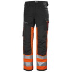 Hi-vis bikses Alna 2.0 Work, CL1, oranžas/melnas, C52, Helly Hansen Workwear