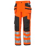 Hi-vis bikses Alna 2.0, CL2, oranžas/melnas, C62, Helly Hansen Workwear