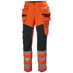 Hi-vis bikses Icu Brz, CL2, oranžas/tumši zilas C48, Helly Hansen Workwear