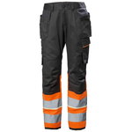 Work pants Uc-me Cons, hi-viz, CL1, orange/black C50, Helly Hansen Workwear