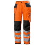 Work pants Uc-me Cons, hi-viz, CL2, orange/black C50, Helly Hansen Workwear