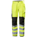 Work pants Uc-me, hi-viz, CL2, yellow/black C44, Helly Hansen Workwear