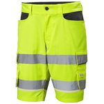Hi-Vis darba šorti Uc-Me Cargo, CL1, dzelteni/melni, C50, Helly Hansen Workwear