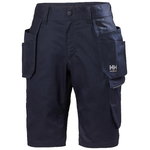 Tööpüksid lühikesed Manchester Cons, ripptaskud, tumesinine C50, Helly Hansen Workwear