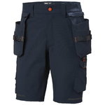 Šorti Kesnington, ar piekarināmām kabatām, tumši zili, C60, Helly Hansen Workwear