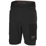 Darba bikses īsās Oxford 4X Cnct sievietēm, melnas C52, Helly Hansen Workwear