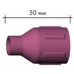 Ceramic gas nozzle diam. 16mm, l=50mm AbiTig 150/260W, Binzel
