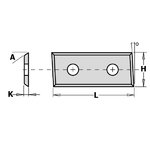 HWM-KNIFE 28.3X12X1.5 RH, CMT