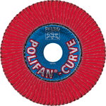 Flap grinding disc SGP CURVE STEELOX 125mm CO60 L PFR, Pferd
