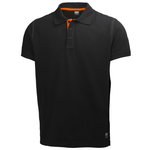 Polo krekls Oxford, melns, M, Helly Hansen Workwear