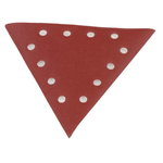 Trijstūra smilšpapīrs DS 930 10gab P80, Scheppach