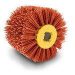Abrasive nylon brush drum MRS1300 125x100mm, Scheppach
