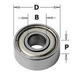 Gultnis B=4,76mm D=12,7mm P=5mm, CMT