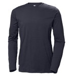 T-shirt Manchester long sleeves women, dark blue L, Helly Hansen Workwear