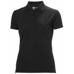 Sieviešu polo krekls Manchester, melns, M, Helly Hansen Workwear