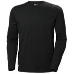 T-shirt HHWW Classic long sleev, black 2XL, Helly Hansen Workwear
