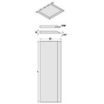 Ēvelēšanas nažu pāris HW 180x30x3mm, CMT