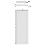 Planer and jointer knives HSS 2pcs 350x30x3mm, CMT