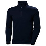 Džemperis Manchester, ar rāvējslēdzēju, tumši zils, S, Helly Hansen Workwear