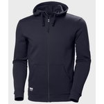 Hoodie W MANCHESTER ZIP, navy, coming in 2023 M, Helly Hansen Workwear