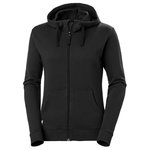 Džemperis W MANCHESTER ZIP moteriškas, juoda M, Helly Hansen Workwear