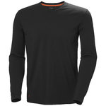 T-shirt Kensington, long sleeve, black XS, Helly Hansen Workwear