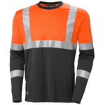 Addvis long sleeve T-shirt CL1, orange L, Helly Hansen Workwear