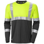 Addvis long sleeve T-shirt CL1, yellow L, Helly Hansen Workwear