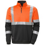 Sweater Addvis, Hi-Vis, CL1, halfzip, orange 4XL, Helly Hansen Workwear